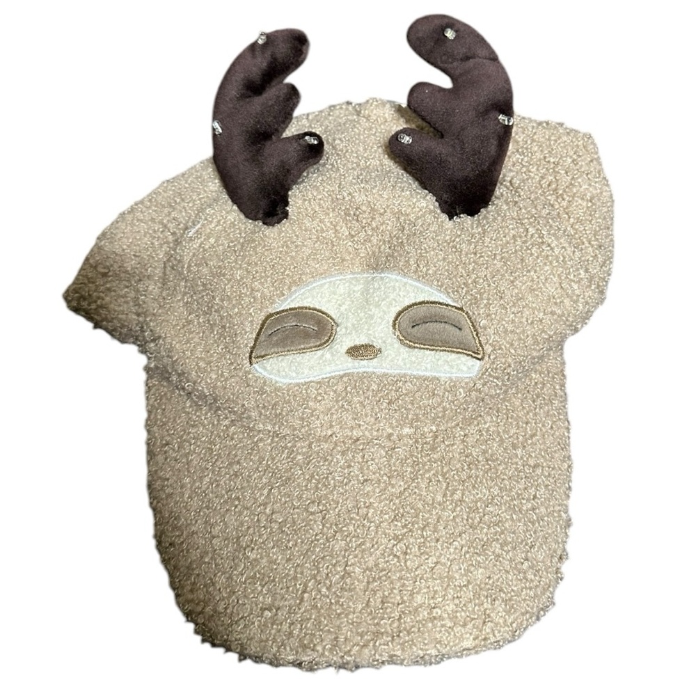 Aerie reindeer Sherpa light up antlers hat one size new with tags